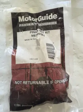 M879293a1 Motor Guide New Mercury Pinion Nut Kit