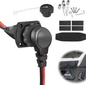 1865128 Myauto Mkr-26 Trolling Motor Plug For Freshwater Saltwater Applications 8 Awg