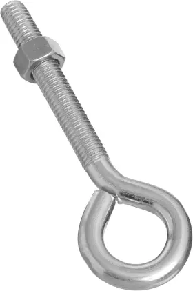 N167-163 National Hardware 2160bc 1/2ft X 6ft Eye Bolt In Zinc 1/2 Inch 6