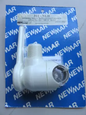 311-nlh Newmar B2b New Antenna Mount /w Laydown Handle 1 Inch 7/8 Rails