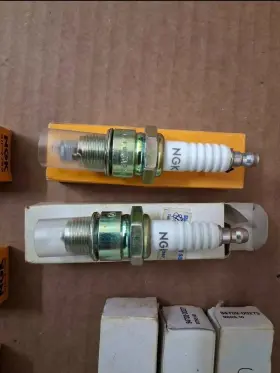 09482-00427 Ngk Bkr6e Lot Vintage Spark Plugs With Original Boxes Japan