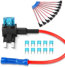 Ni-fh02 Nilight Fuse Holder Add-a-circuit Tap Adapter Mini Atm Apm 10pcs