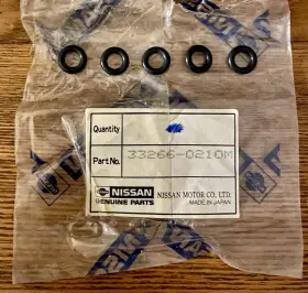 332-66021-0 Nissan Tohatsu 33266-0210m Lot Of 5 Oem Genuine O-ring 332660210