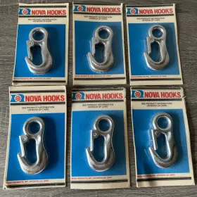 S4211 Nova Snap Hooks Lot Of 6 New In Package 1000 Pounds Boating Trailer Usa