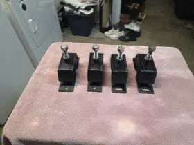 2gm-2ym-3gm-3ym Novibrasyon Novi75-100 Marine Engine Mount Set Replaces Yanmar #75 And #100