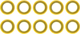 26-830749 Nqeuepn 1001205 10 X Gearcase Oil Drain Plug Gaskets Screw Washers Lower Unit