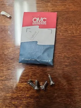 0303587 Omc C85 Evinrude Johnson 303587 Screw Oem New Factory Boat Parts 4 Pack