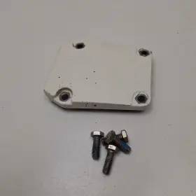 0320864 Omc 320864 Evinrude Johnson V4 V6 Exhaust Housing Lower Mount Cover White 338942 #2