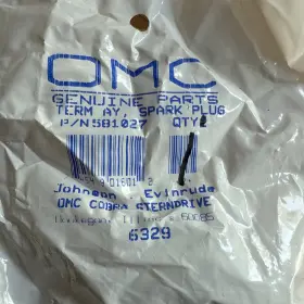 0581027 Omc I3b Evinrude Johnson 581027 Spark Plug Boot Kit Oem New Boat Parts