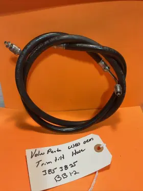 3853825 Omc 0911937 984645 Volvo Penta Power Trim Tilt Line Hose Pump To Manifold Bb-1-2