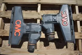 0914044 Omc Exhaust Manifolds / Risers Bbc Excellent Condition Fresh Water Only 8.2l 7.4l