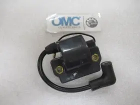 0114818 Omc 114818 V4 Evinrude Johnson Ignition Coil Oem New Factory Boat Parts