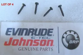 0125308 Omc 125308 T60 Evinrude Johnson Screw Lot Of 4 Oem New Factory Boat Part