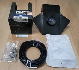 0175957 Omc 175957 New Oem Ac Water Pressure Instrument Install 60 Psi Outboard