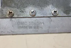 186549 Omc Johnson Evinrude Reed Plate Leaf Genuine Oem #2