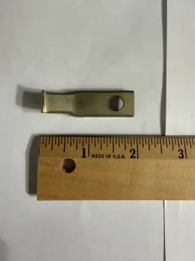 203420 Omc Hook Nos Vintage Brass Linkage Part