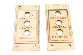 206403 Omc Shift Switch Cover Plates Qty 2