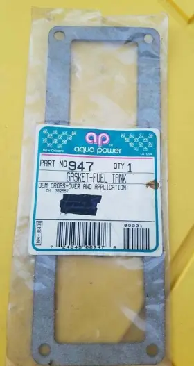 302557 Omc Aqua Power 947 Fuel Tank Gasket