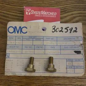 302592 Omc New Oem Screw Qty 2 Nos