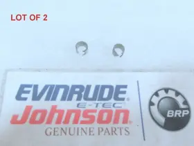 0303473 Omc 303473 T60 Evinrude Johnson Clamp Lot Of 2 Oem New Factory Boat Part