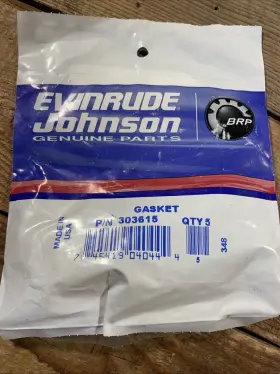 303615 Omc Evinrude Johnson Gasket Qty-5 Oem Nos