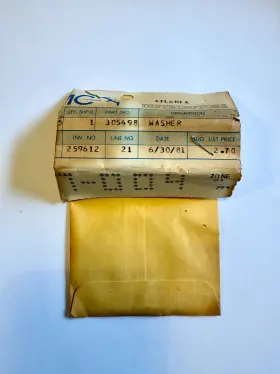 305498 Omc Johnson Evinrude Thrust Washer Oem New Vintage Factory Boat Parts