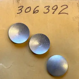 306392 Omc Johnson Evinrude Core Plug Oem New Factory Boat Parts Nos Lot Of 3