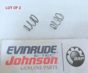 0307068 Omc 307068 T30 Evinrude Johnson Spring Lot Of 2 Oem New Boat Parts