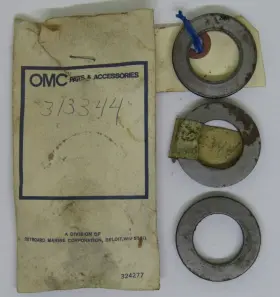 313344 Omc New Outboard Marine Corp Oem Thrust Washer Part No. Sold Individually
