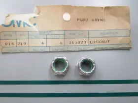 0315077 Omc 315077 New Oem Lot Of 2 Johnson Evinrude Locknut 0810