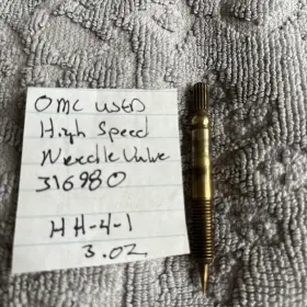 0316980 Omc 316980 Genuine High Speed Needle Valve Oem Used Hh-4-1