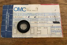 321459 Omc Oem Johnson Evinrude Oil Retainer Seal