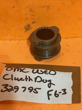 329795 Omc Genuine Oem Used Clutch Shifter Dog Fresh Water Usage F6-3