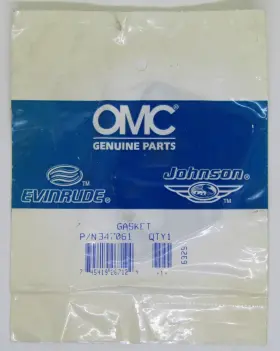 347061 Omc New Outboard Marine Corp Boat Oem Crankcase Gasket Part No