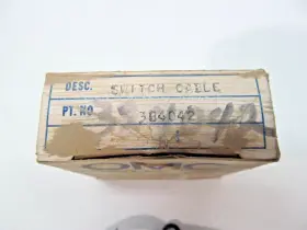 384042 Omc Evinrude Johnson Switch Cable Assembly Oem #2
