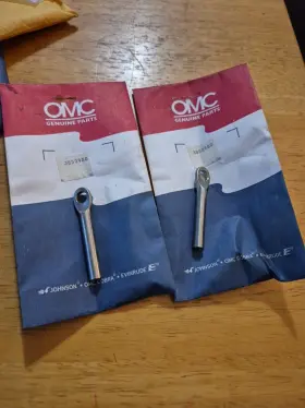 3850950 Omc 3 New Evinrude Johnson Cable Anchor #2