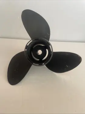 386841 Omc Johnson Evinrude 11-3/4 X 17 Pitch Rh 3 Blade Aluminum Propeller