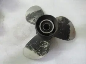 386909 Omc D3 Evinrude Johnson Aluminum 12 1/2x13p Boat Propeller Oem Part #3