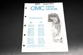 395670 Omc Model 5/6/8 Parts Catalog