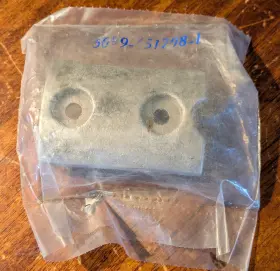 0431708 Omc 431708 Evinrude Johnson Bearing Anode Oem New Factory Boat Part