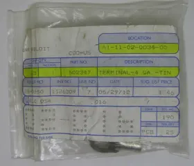 502347 Omc New Outboard Marine Corp Boat Oem Battery Terminal Lot Of 10 Part No #2