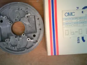 0580856 Omc 580856 Genuine Armature Plate 18 20 And 25 Hp 1970-1972