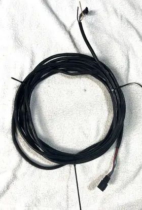 582678 Omc Johnson Evinrude Tilt And Trim Cable Wire Harness 5-wire 28ft Long Oem