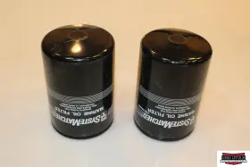Omc 745419003593 Marine Oil Filter Black System Matched Lot Of 2