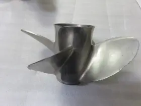 13x21p Omc 763968 F9 Genuine Ss Rogue Propeller 12 Spline Oem Used Boat Parts #3