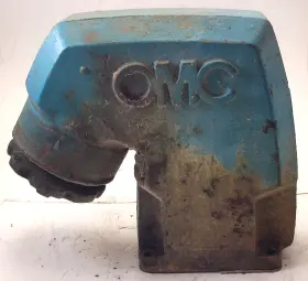 809218 Omc Exhaust Riser Ford Port #2
