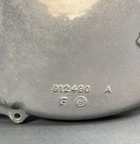 0912490 Omc 912490 Cobra Rear Flywheel Housing Adaptor Plate 2.3l 4cyl #2