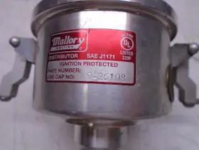 9-26108 Omc 984632 W4 Ford 2.3 L Mallory Distributor #3