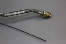 0381776 Omc 985599 0985599 381776 Cobra V6 4.3l Oil Pan Drain Thread Tube Elbow Dipstick 85 -88 #3