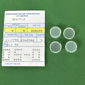 308055 Omc Brp Johnson Evinrude Lot Of 4 New Oem Trunion Cap 2u